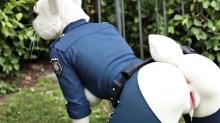 Nick Pound Judy's Long Boobs and Facial into 3D Animation
