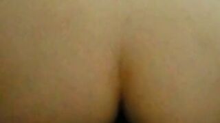 Amateur Brunette MILF Screams During Hard Creampie Fuck