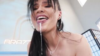 Yhivi in Lingerie Teases Before a Hardcore POV Fuck