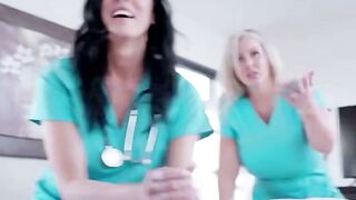 Hot MILF 3some: Patient and Sisters Hardcore Sex