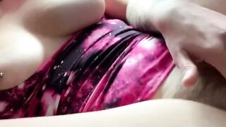 Tattooed Alt Girl Finger Fucks Herself to a Soaking Wet Orgasm
