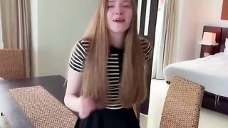 Busty Realtor Seduces Tourist in Passionate Encounter