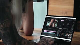 Fabiane Thompson Gets Rough Table Sex With Feet in 4K