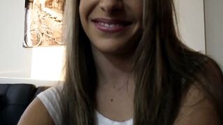 POV Blowjob and Deep Sex with Petite Stepsister Kimmy Granger