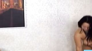 Hot Latina MILF Strips Live on Webcam