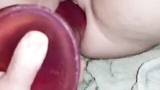 Svensk Amatör: Anal- och Vaginalstretching med sexleksaker