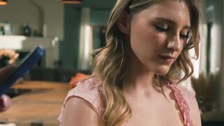 Busty Neighbor Gray Perrier Fucks Petite Melody Marks