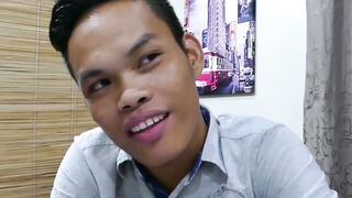 Jordan Blackmails Daddy Mike for Bareback Asian Anal Sex