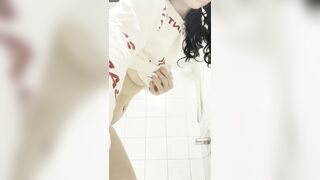 Solo Emo Brunette Babe Sends Homemade Video