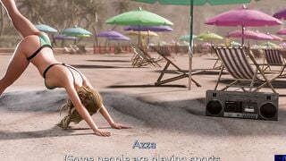 3D Animation: Striptease, Pole Dance & Oral Action