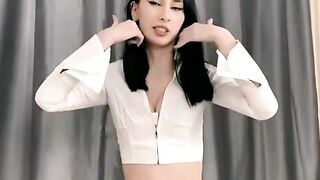 Blonde Step Sister Gets Amateur Blowjob to Relax After School