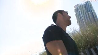 Stranger Eighteen fucks on the beach