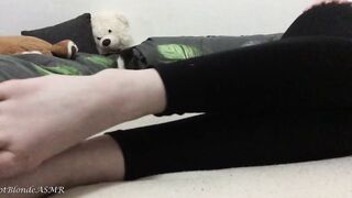 Toes On Web Cam - Miley Grey