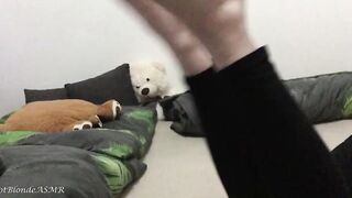 Toes On Web Cam - Miley Grey