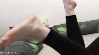 Toes On Web Cam - Miley Grey