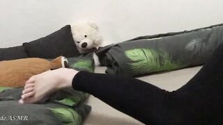 Toes On Web Cam - Miley Grey