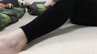 Toes On Web Cam - Miley Grey