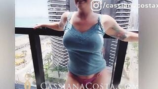 Who likes to watch me sucking off a huge african dick like that? www.cassianacosta.com