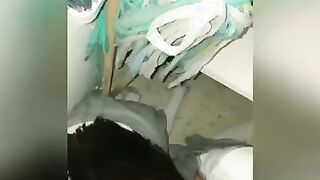 2 Barely Legal Schoolgirl Girls and 1 Penis into the College! PART two