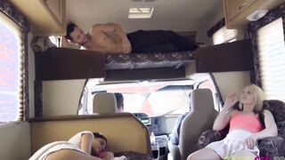 Katya Rodriguez, Lily Rader Nasty Sis Road Trip Sex