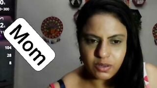 Desi BBW Mommy Roleplay on Webcam