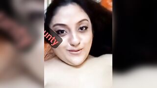 Indian Webcam Aunty Roleplay