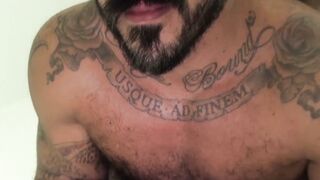 Reid Thrasher and Alessio Romero Bareback Bear Fuck