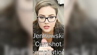 JenKowski Gets Face-Fucked And Cumshot Compilation