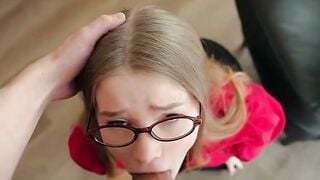 Petite college girl Anal Fuck With Foreign Language Teacher