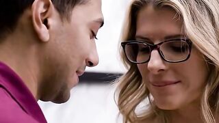Overconfident MILF Cory Chase Gets Comforted By Stepson