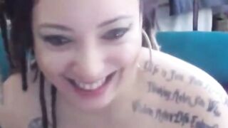 Curvy Latina with Big Natural Tits Dirty Talks While Masturbating