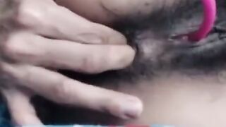 Hairy MILF Anal Webcam Show