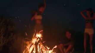 Addie Andrews and Cayenne Klein Share Alberto Blanco