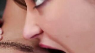 Busty 19-Year-Old Teen Threesome with Roommate and Boyfriend