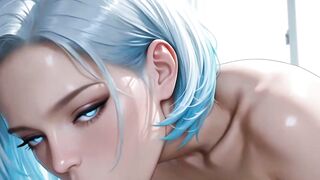 AI Hot's Wild Doggy Sex & Leaking Facial