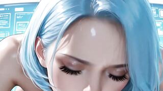 AI Hot's Wild Doggy Sex & Leaking Facial