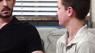 Guy Spencer and Derek Spears take turns breeding their FTM boy Colby Tate