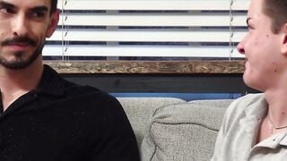 Guy Spencer and Derek Spears take turns breeding their FTM boy Colby Tate