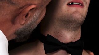 Twink James Blond auctioned off and bred by new master Jack Aries