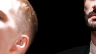 Twink James Blond auctioned off and bred by new master Jack Aries