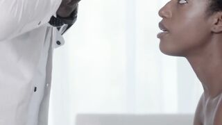 Ashley Aleigh is the perfect ebony lover for hard sex