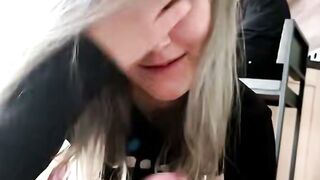 Fucking a cuckold sluts to finish her Bombshell face - Eva Alfie 6