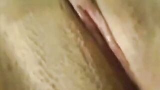 Close-up Fingering of a PAWG on Webcam