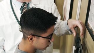 Doctor Legrand Wolf Examines Milo Miles' Prostate