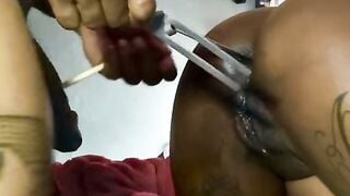 Freshly Squeezed: Ebony Anal Orgasm