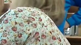 Russian MILF Amateur Blowjob at Work