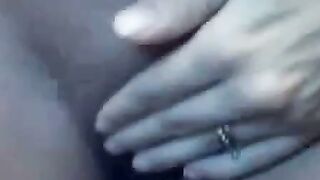 Pregnant Blonde Babe with Big Tits Teases on Webcam