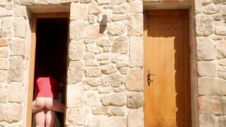 Sensual Blonde MILF Gets Banged Outdoors