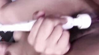 Stacked Cocomi's Busty Nipples and Pussy Vibrate Together