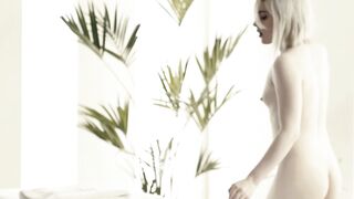 Blonde Shemale Ella Hollywood Gets Fucked After Sensual Massage